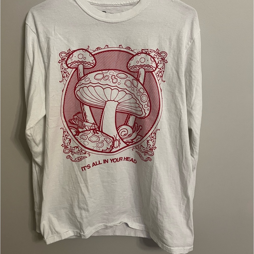 all in your head Mushroom shirt